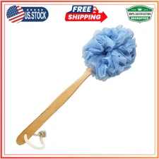 Loofah with Handle, Loofah on a Stick, Shower Sponge with Handle, Bath Brush, Sh
