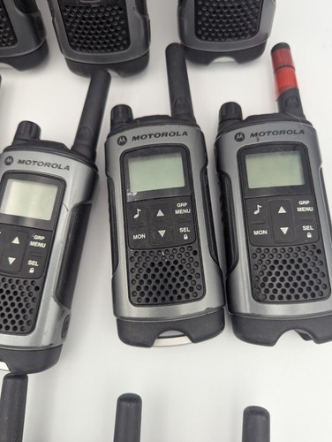 Motorola TLKR Walkie Talkie Black And Grey Bundle Joblot x17 - Zdjęcie 4 z 17