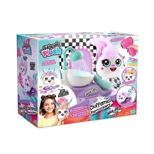 AIRBRUSH PLUSH PELUCHE HAIR SPA DA SPURZZARE AL ROCCO GIOCATTOLI - Foto 1 di 4