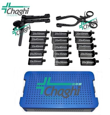 Neuro Spine Caspar Cervical Retractor Surgical Orthopedics Instruments 18PCs Set