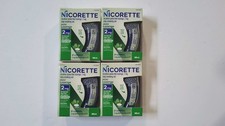 Nicorette 2mg Mini Lozenge Lot of 4 - Mint - 81ct expires 11/26 
