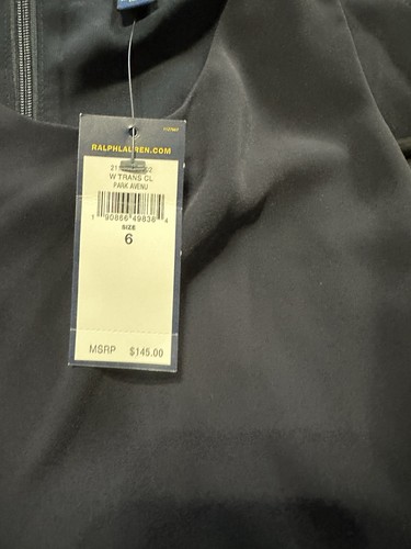 Polo Ralph Lauren Women's shirt Size 6 Blue Retail 145.00 - Picture 4 of 7