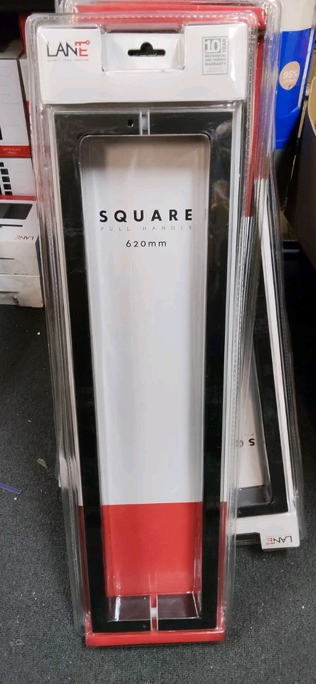 LANE Black 620mm Square Entrance Door Pull Handle Set – Matte Black - image 4 of 4