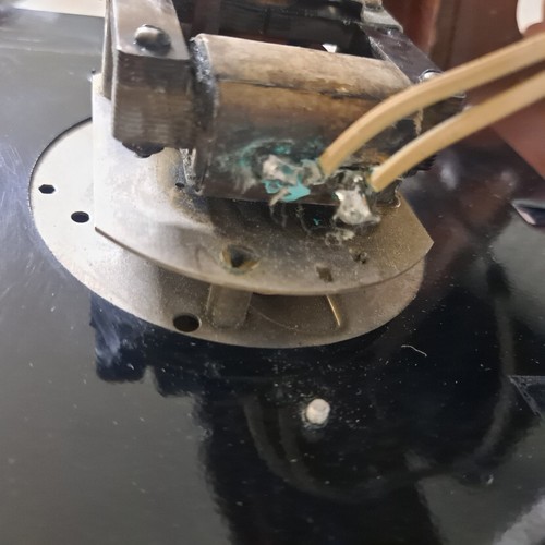 1950s NuTone Doorbell Chime Wall Clock Lexington CH-4600 Missing Parts - Picture 12 of 17