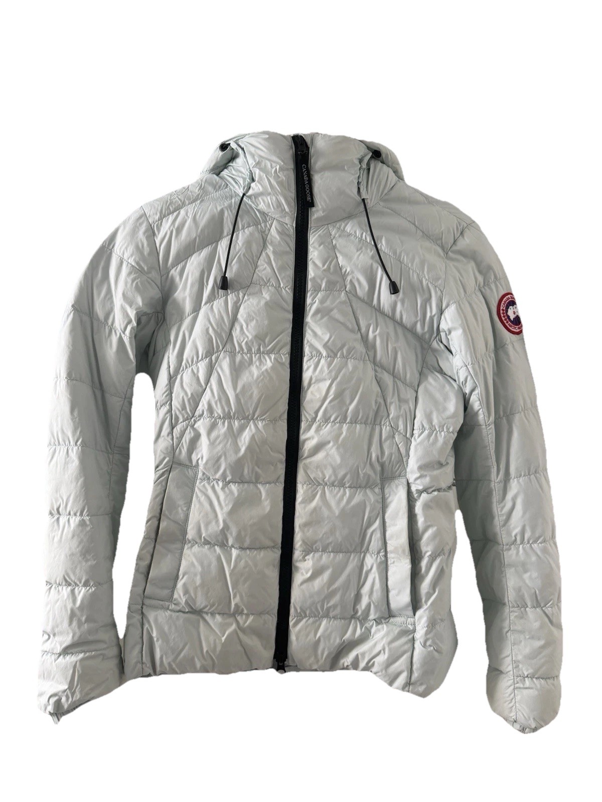 Canada Goose Women's HyBridge Lite Hoody Jacket -Grey - Size S/P - Authenticated