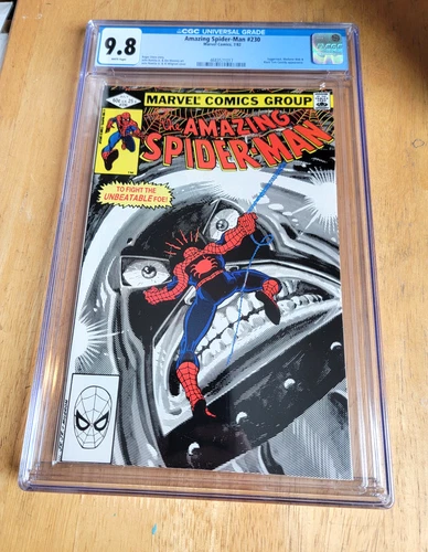 AMAZING SPIDER-MAN #230  1982 CGC 9.8 White Pages Juggernaut App
