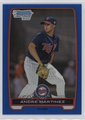 2012 Bowman Draft Chrome Picks Blue Refractor /250 Andre Martinez #BDPP63 z7j