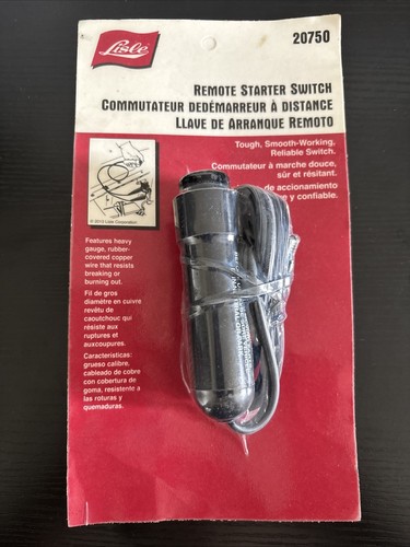 Lisle Tool New 20750 Remote Starter Switch, Made in USA 