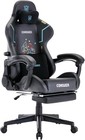 Gaming Chair Leather Racing Office Executive Recliner with Leg Rest Big & Tall