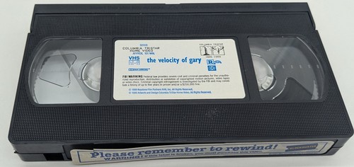 The Velocity of Gary 1998 VHS Comedy Drama Salma Hayek, TEETED & WORKING - Picture 3 of 4