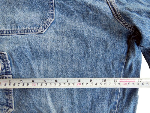 Fourstar USA Men's Vintage Y2K Blue Skateboarding Baggy Stonewash Jeans - W38 - Picture 5 of 12