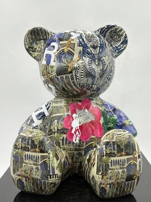 HERMES, limitierter Teddy, Pop Art, Design Naor26, signiert, Nr. 1/26