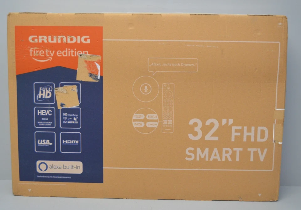 Grundig 32 VLE 6010 Vision 6 Fire TV Edition 32 Zoll Fernseher Smart-TV FHD NEU - Bild 2 von 3