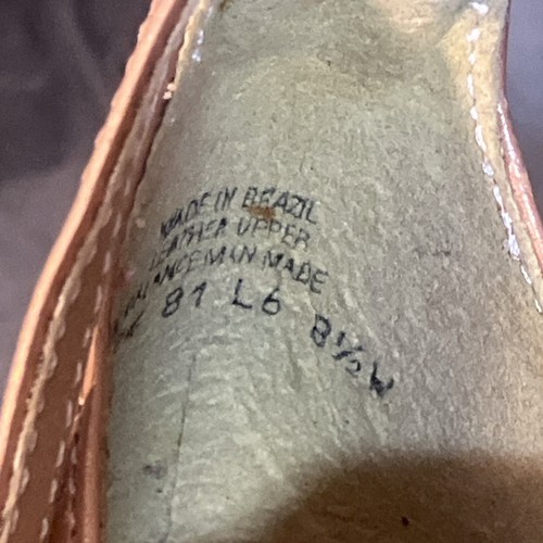 Capezio Georgia Ballsaal Latein Tanzschuhe 8,5 breit roségold Leder 3"-Absatz - Bild 10 von 10