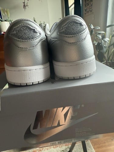 Air Jordan 1 Low OG "Metallic Silver" CZ0790-002 Herren Größe 12 Deadstock - Bild 6 von 9