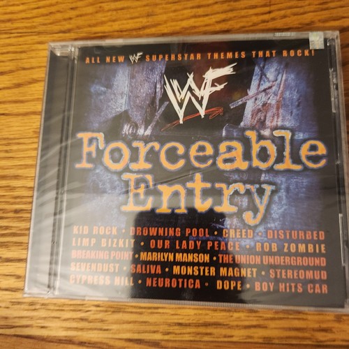 WWF Music Forceable Entry Various Artists (CD, 2002) Sealed - Picture 3 of 5
