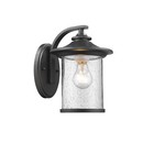 Chloe CH22050BK11-OD1 11 in. Lighting Liam Transitional 1 Light Black Outdoor...
