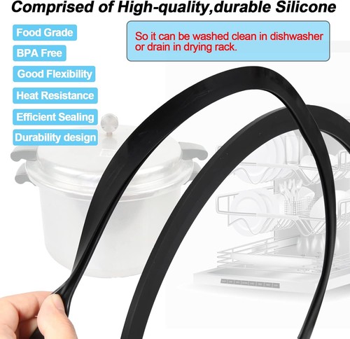 Junta de olla a presión Mirro de repuesto S-9882 para 12qt/16qt/22qt...  - Imagen 4 de 8