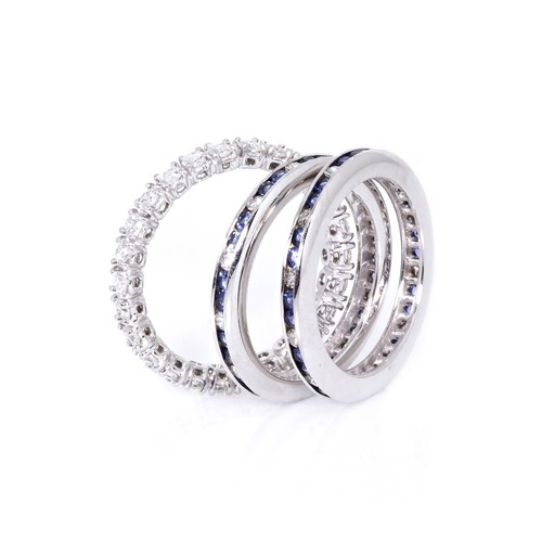 Eternity Bands - Diamonds and Other Gemstones - Picture 2 of 6
