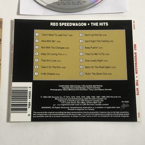 REO Speedwagon 1988 / Diamond Rio 1997 Greatest Hits Double Feature CDs*NoCase* - Bild 12 von 20