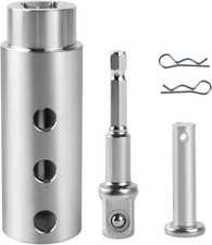 Trailer Jack Drill Adapter for 1" Trailer Jack Drive Shaft Drill Socket Adapter