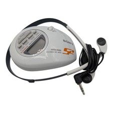 Sony SRF-M85V Sports Radio Walkman Clip AM FM Weather W/Sony MDR W014 Headphone