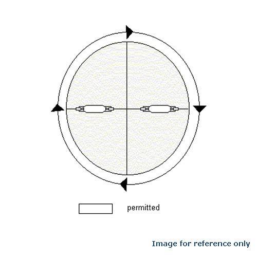 OSRAM 1000w 120v EGK P28s Medium Prefocus Halogen light Bulb - Picture 3 of 4
