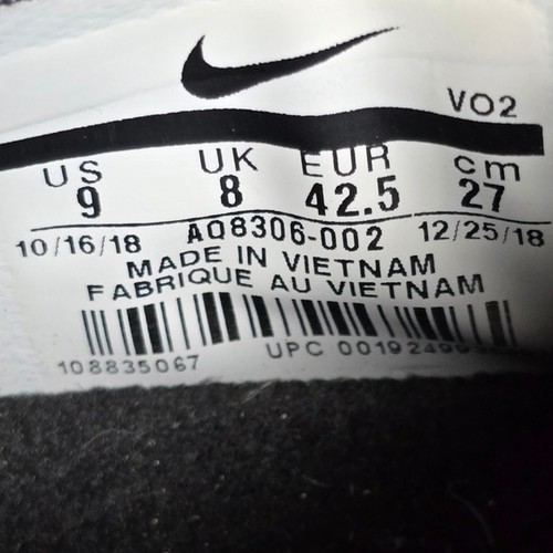 Nike Sneaker Free Metcon Mens 9 Black Shoe - Bild 9 von 10