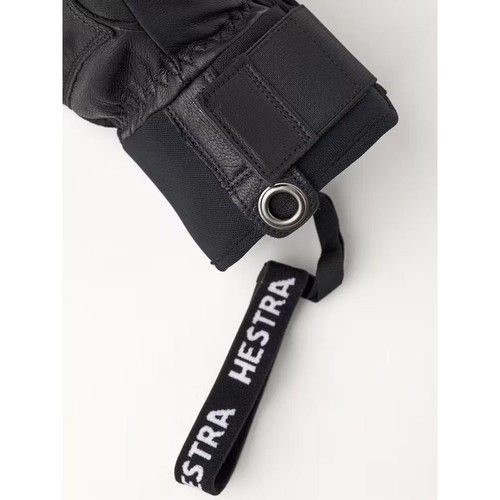 Guante Hestra Fall Line en cuero negro - Imagen 4 de 4