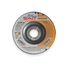 UNITED ABRASIVES-SAIT 22620 CutOff&GrindWhl,7/8"CN,UnthreadHle 2KMK1