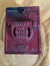 Faraday break glass local alarm box