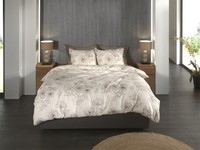 Heckettlane Flanell BettwäSche 155X220 Gigi Off-White Blumen BlüTen Beige Braun