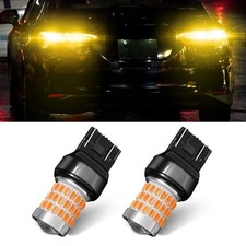 7443 7440 LED Bulb for Reverse Lights, 2024 Upgraded Super Bright T20 Yellow