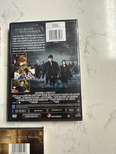 5 DVD Lot: TWILIGHT Complete SAGA ~New Moon~Eclipse~Breaking Dawn 1 & 2~10 DISCS - Bild 10 von 13
