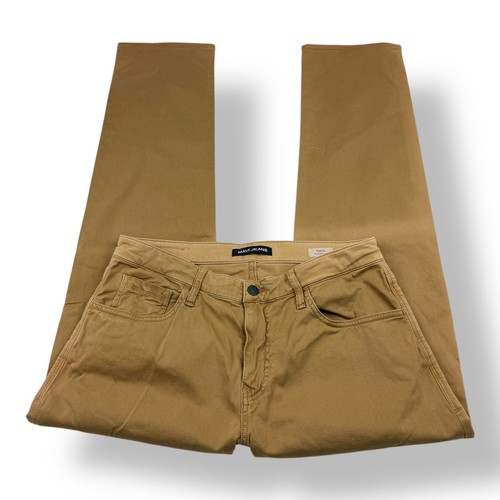 Mavi Zach Straight Leg Tan Khaki Jeans Mens 34x32 Cotton Stretch 0045330397