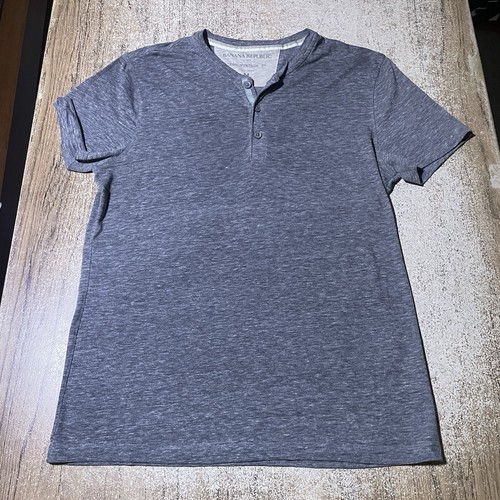Banana Republic Henley T-Shirt Herren Gr. M #32164