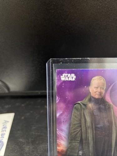 2025 Topps Chrome Star Wars LUTHEN RAEL Purple Refractor 43/199 #84 - Bild 4 von 9
