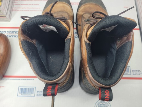 Red Wing 436 Safety Toe Waterproof Leather Work Boots ASTM F 2892-11 EH Size 12 - Picture 13 of 19