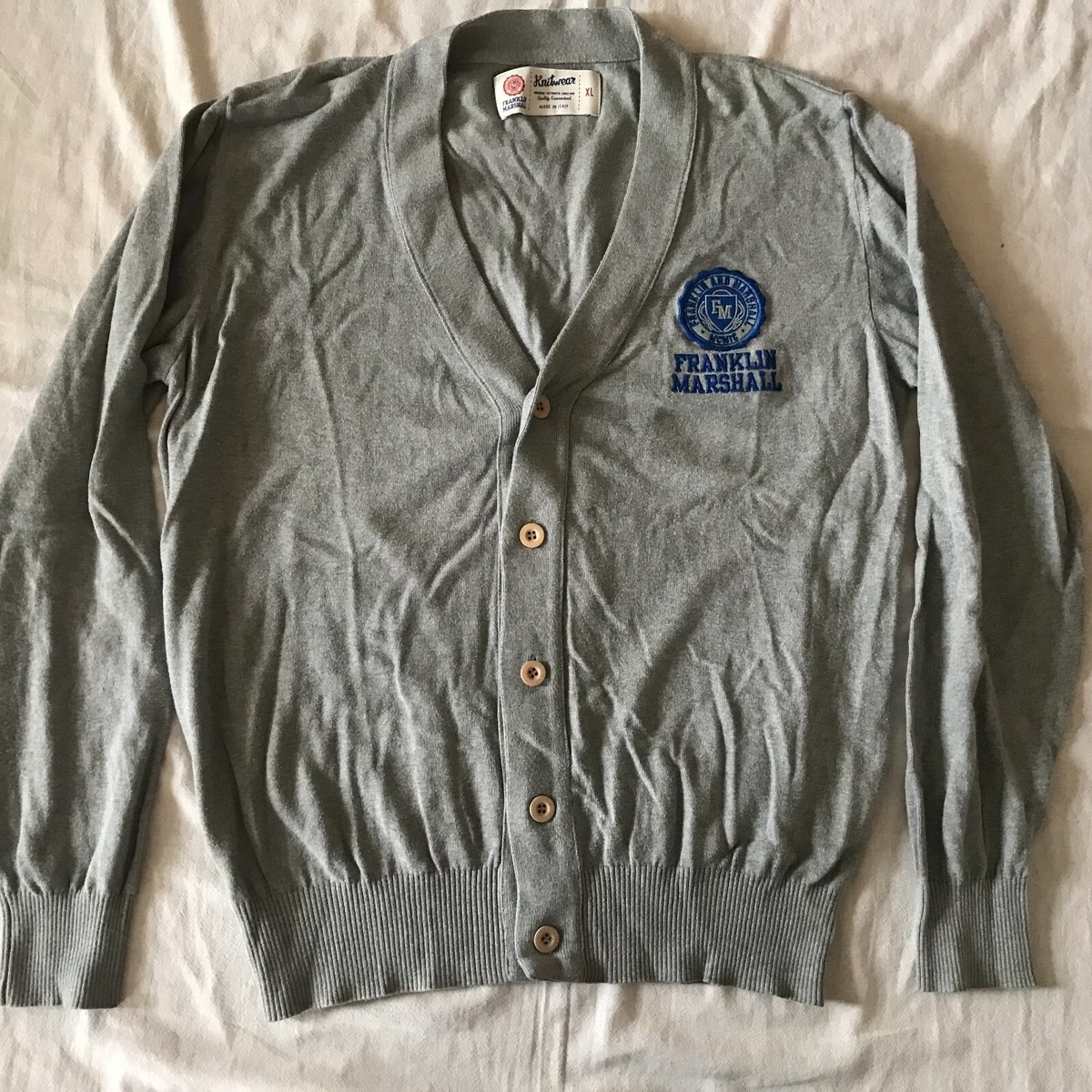 FRANKLIN MARSHALL ネイビー カーディガン FRANKLIN MARSHALL ネイビー カーディガン FRANKLIN MARSHALL