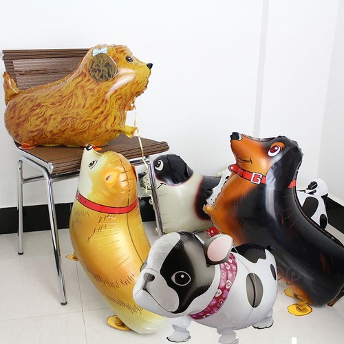 Walking Animal Balloons Pet Dog balloons,6pcs Puppy Dogs Birthday Party Supplies - Picture 3 of 7