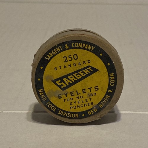 Vintage Sargent Standard Eyelet Punches For No. 180 Eyelet Punches - Picture 11 of 12