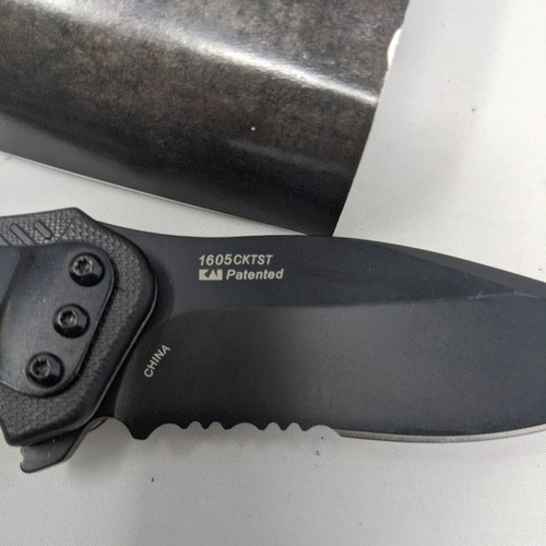 Kershaw Brawler 1990 Assisted Open Knife Liner Lock Tanto Blade FBA_1990 - Picture 7 of 10