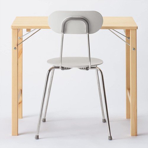 MUJI Foldable Pine Wood Table 31 x 19 x 27 in work study table 18499441 - Picture 5 of 6
