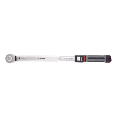 Wurth 1/2 Inch Torque Wrench 40-200Nm Ratchet Drive Tool for Precise Bolt Tighte