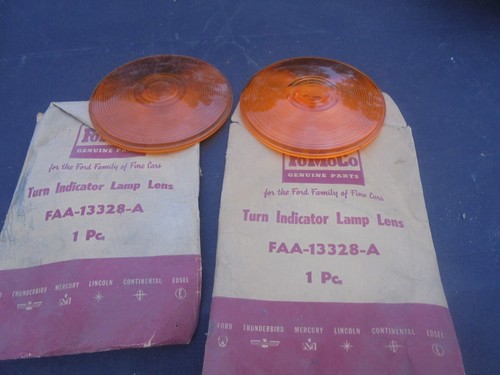 Vintage NOS Ford Turn Signal Lens FAA-13328-A