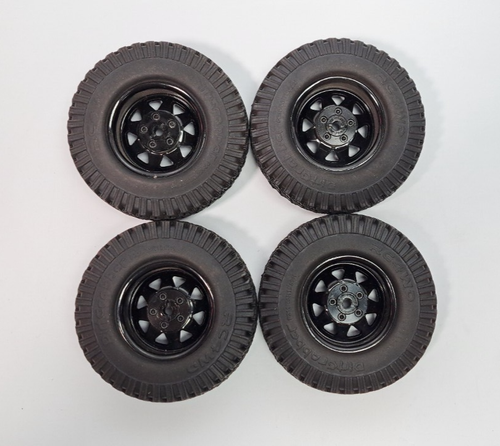 RC4WD 5 Lug Wagon 1.9 Steel Beadlock Wheels w/ Dirt Grabber Tires - Picture 2 of 10