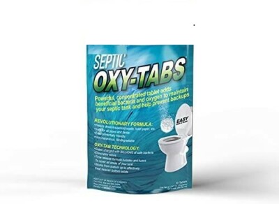 Oxy-Tabs Professional Super Strength Septic Tank Treatment 12mo. #1 BEST