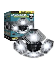 Bell + Howell Quadburst 8000 Lumens Multi-Directional LED Celing Light