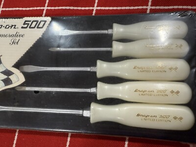 Snap on Tools Tool Indy 500 SDX500 5 PC Pearl White Handle
