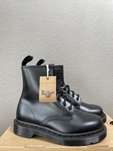 Dr Martens 1460 mono 8 Eye Boots - Black Edition - Gr. 37